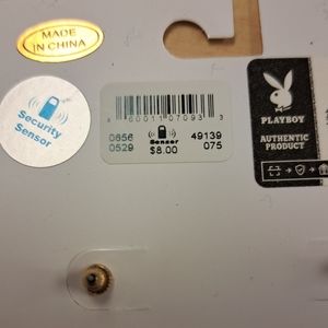 Playboy Studs With Matching Bracelet